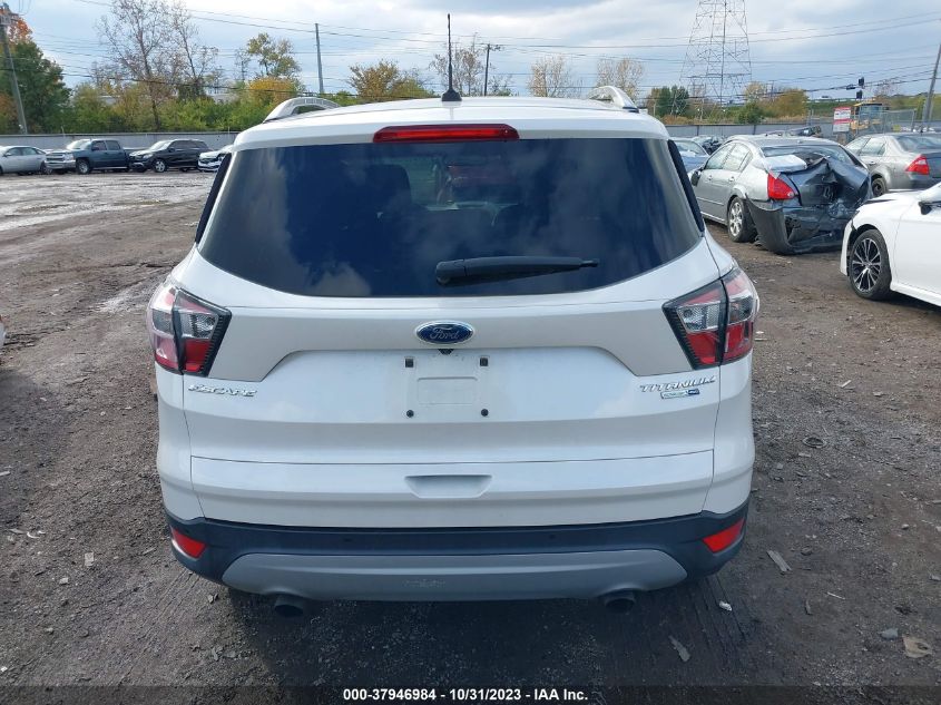 2017 FORD ESCAPE TITANIUM - 1FMCU9JD1HUB51047