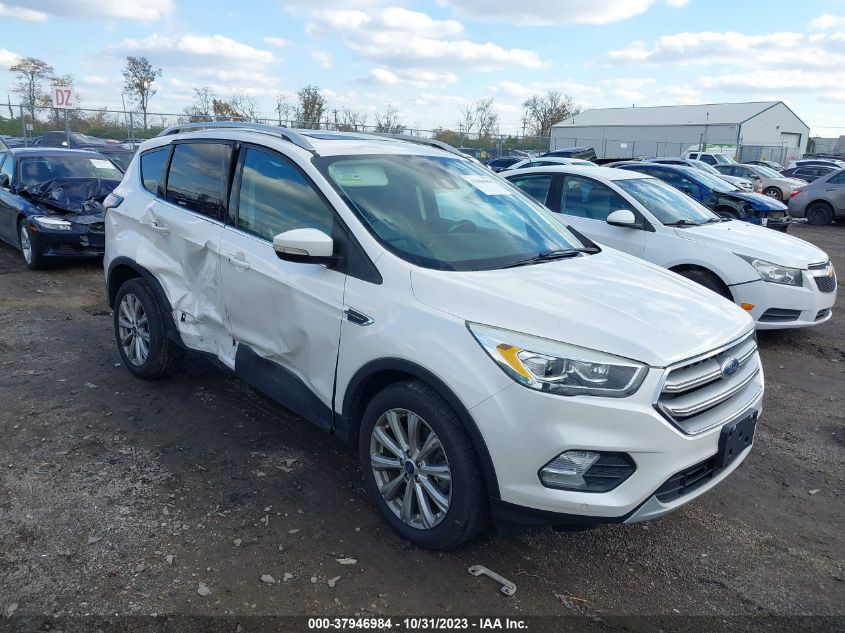 2017 FORD ESCAPE TITANIUM - 1FMCU9JD1HUB51047