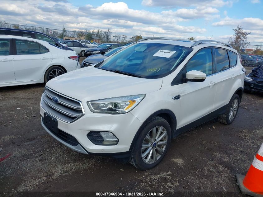 2017 FORD ESCAPE TITANIUM - 1FMCU9JD1HUB51047