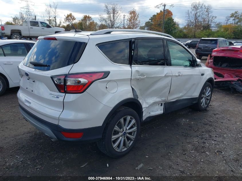 2017 FORD ESCAPE TITANIUM - 1FMCU9JD1HUB51047