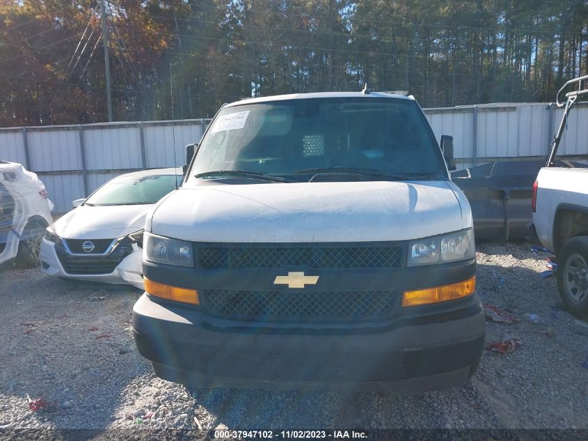 2020 CHEVROLET EXPRESS CARGO RWD 2500 REGULAR 1GCWGAFP6L1205496