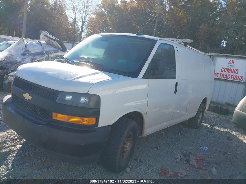 2020 CHEVROLET EXPRESS CARGO RWD 2500 REGULAR 1GCWGAFP6L1205496