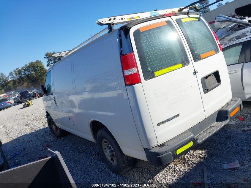 2020 CHEVROLET EXPRESS CARGO RWD 2500 REGULAR 1GCWGAFP6L1205496