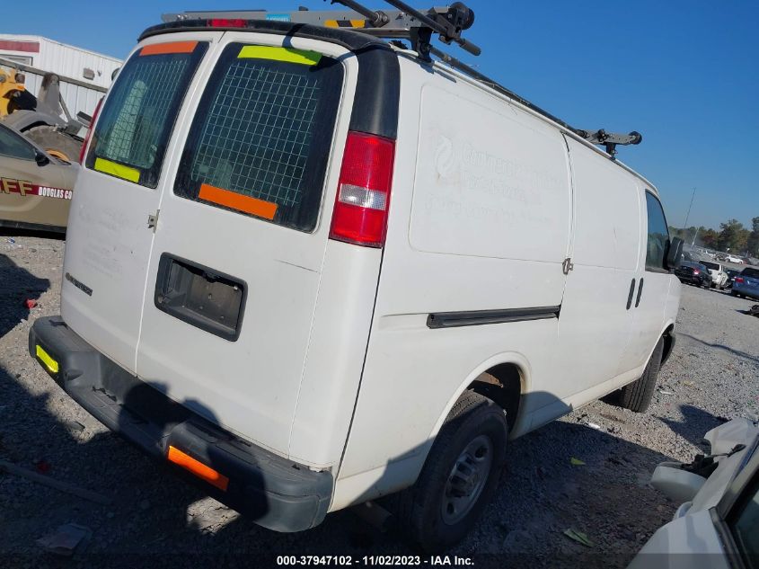 2020 CHEVROLET EXPRESS CARGO RWD 2500 REGULAR 1GCWGAFP6L1205496