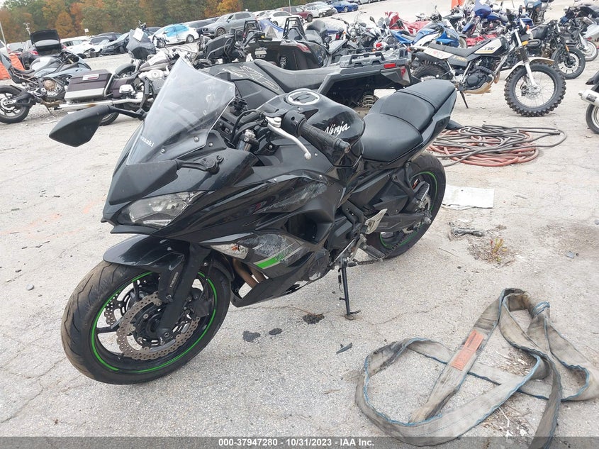 VIN JKAEXEK10KDA32203 2019 KAWASAKI EX650 F