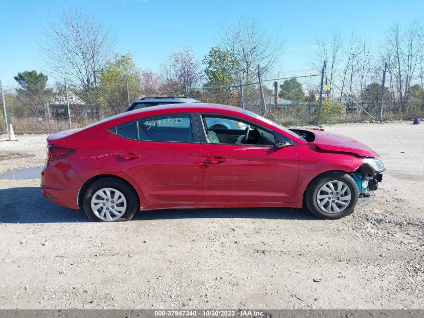 2019 HYUNDAI ELANTRA SE - KMHD74LF1KU794020