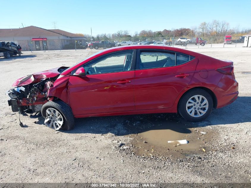 2019 HYUNDAI ELANTRA SE - KMHD74LF1KU794020