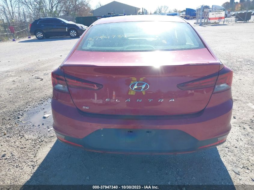 2019 HYUNDAI ELANTRA SE - KMHD74LF1KU794020