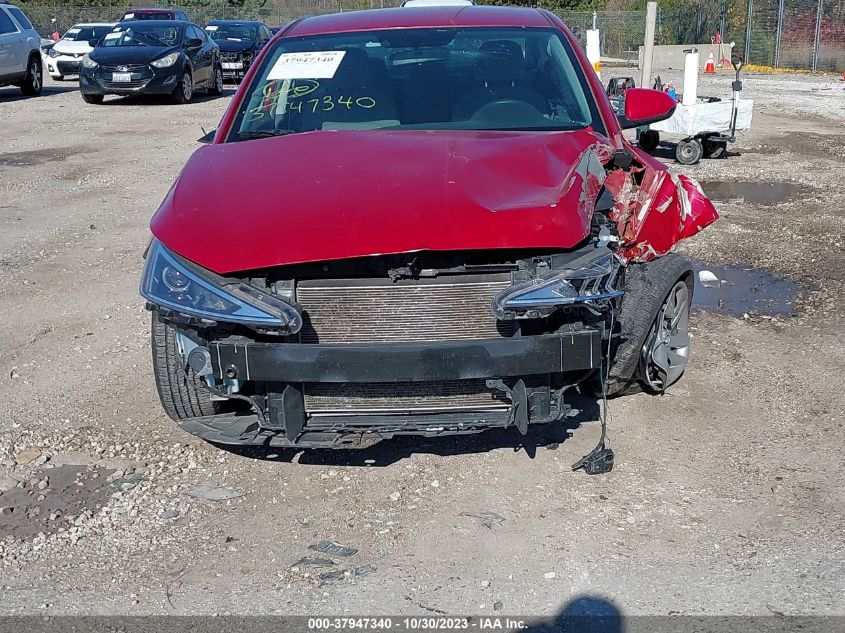 2019 HYUNDAI ELANTRA SE - KMHD74LF1KU794020