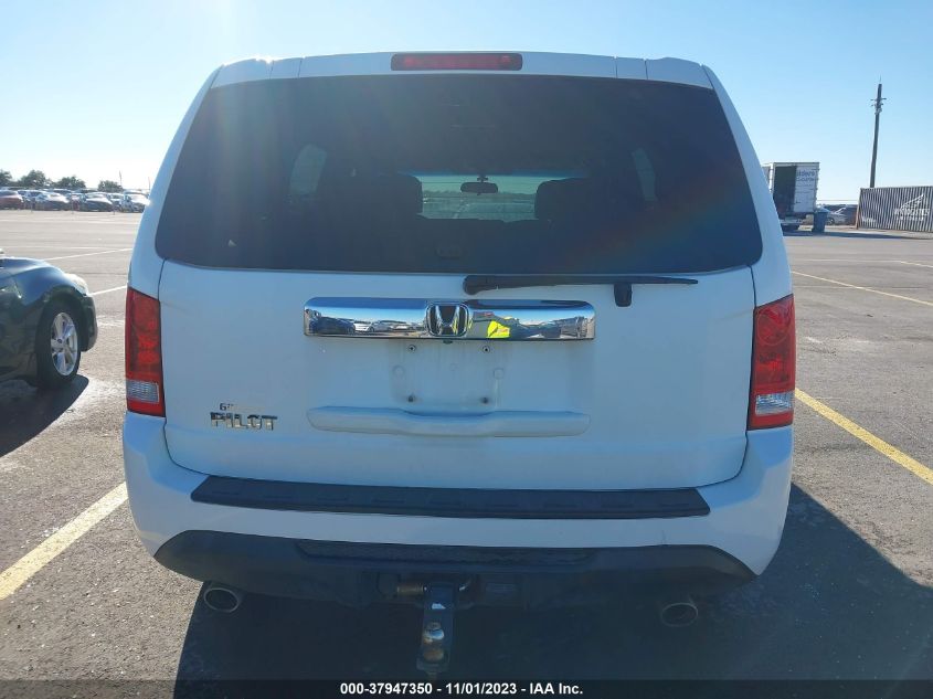 VIN 5FNYF3H49EB027037 2014 HONDA PILOT no.16