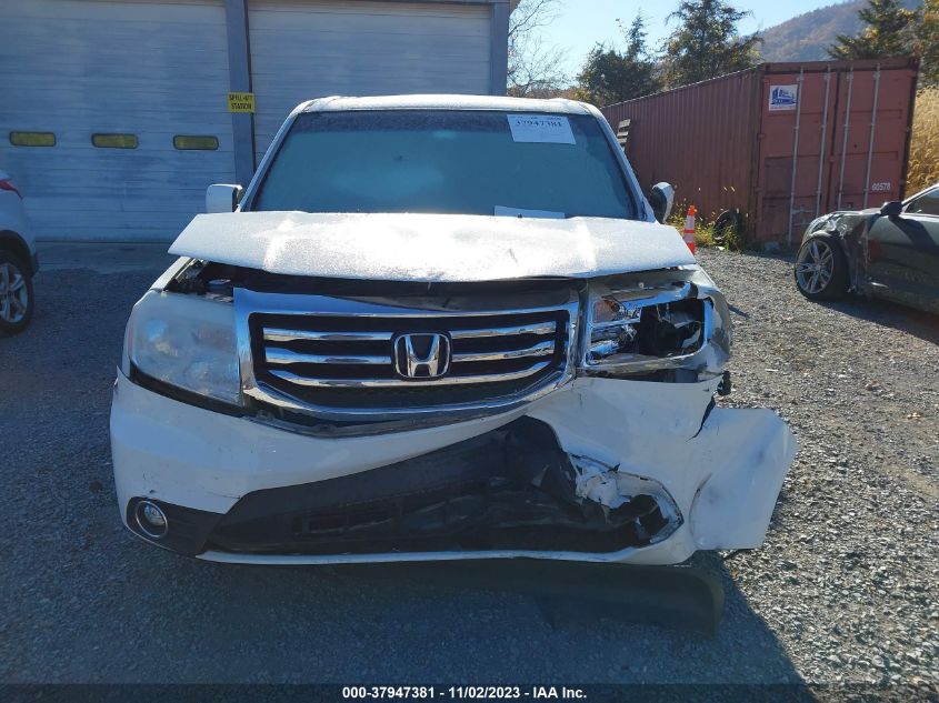2013 HONDA PILOT EXL - 5FNYF3H52DB039408