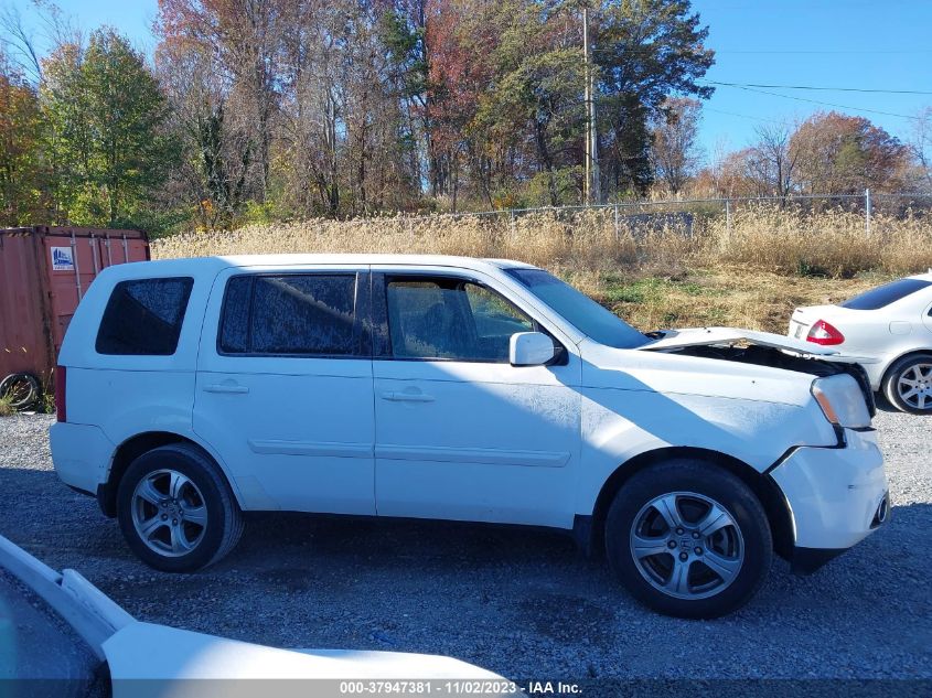 2013 HONDA PILOT EXL - 5FNYF3H52DB039408