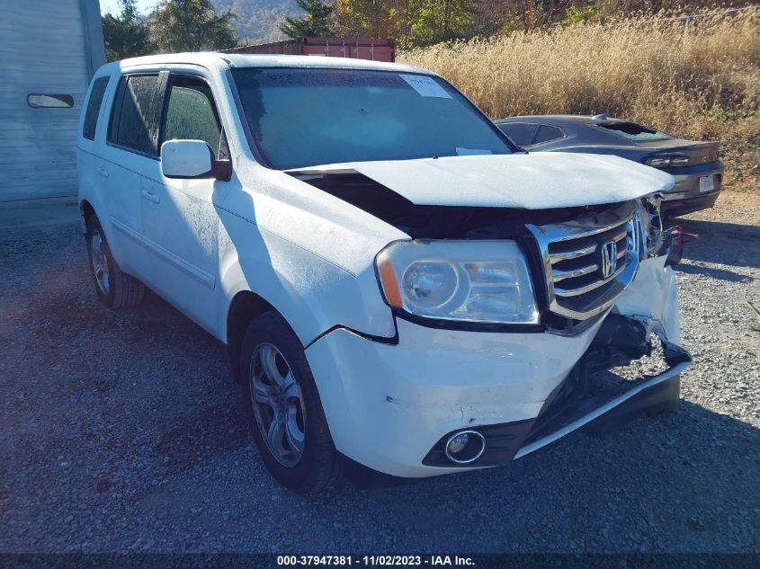 2013 HONDA PILOT EXL - 5FNYF3H52DB039408