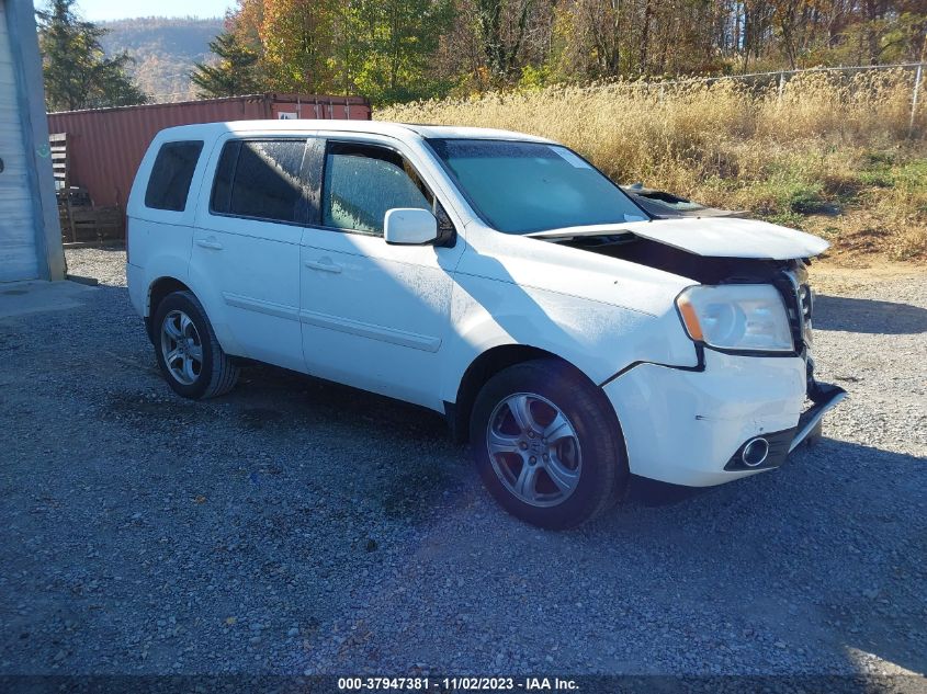 2013 HONDA PILOT EXL - 5FNYF3H52DB039408