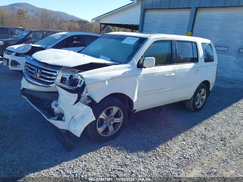 2013 HONDA PILOT EXL - 5FNYF3H52DB039408