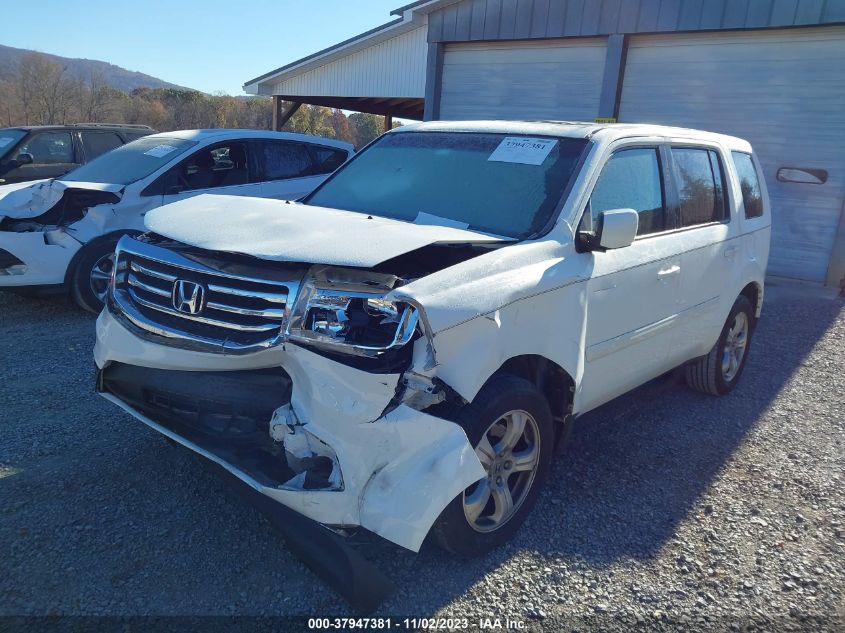 2013 HONDA PILOT EXL - 5FNYF3H52DB039408