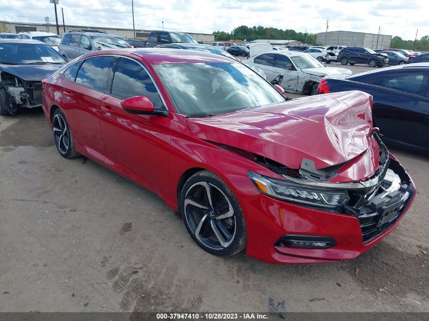 2019 HONDA ACCORD SPORT - 1HGCV1F3XKA110137