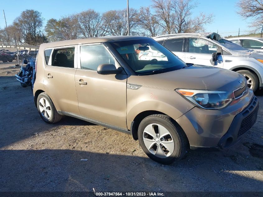 2014 KIA SOUL BASE - KNDJN2A27E7009780
