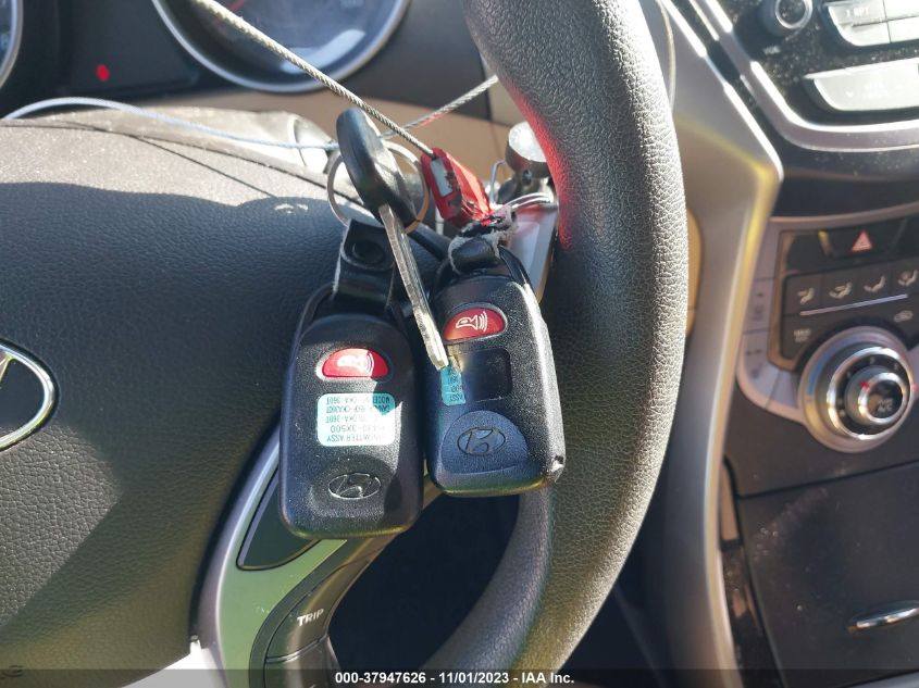 2013 HYUNDAI ELANTRA GLS - 5NPDH4AE6DH427848