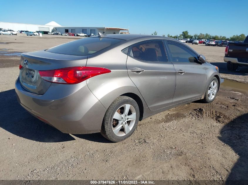 2013 HYUNDAI ELANTRA GLS - 5NPDH4AE6DH427848