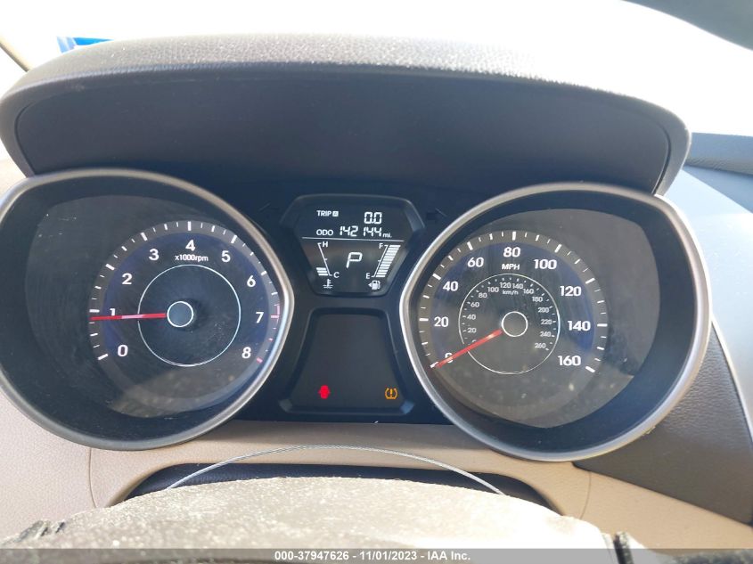 2013 HYUNDAI ELANTRA GLS - 5NPDH4AE6DH427848