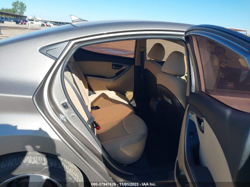 2013 HYUNDAI ELANTRA GLS - 5NPDH4AE6DH427848