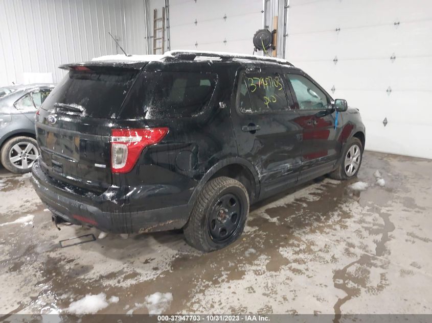 2013 FORD UTILITY POLICE INTERCEPTOR 1FM5K8AR7DGC40702