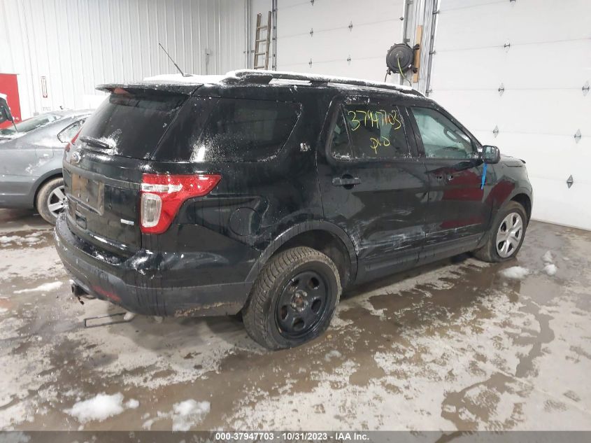 2013 FORD UTILITY POLICE INTERCEPTOR 1FM5K8AR7DGC40702