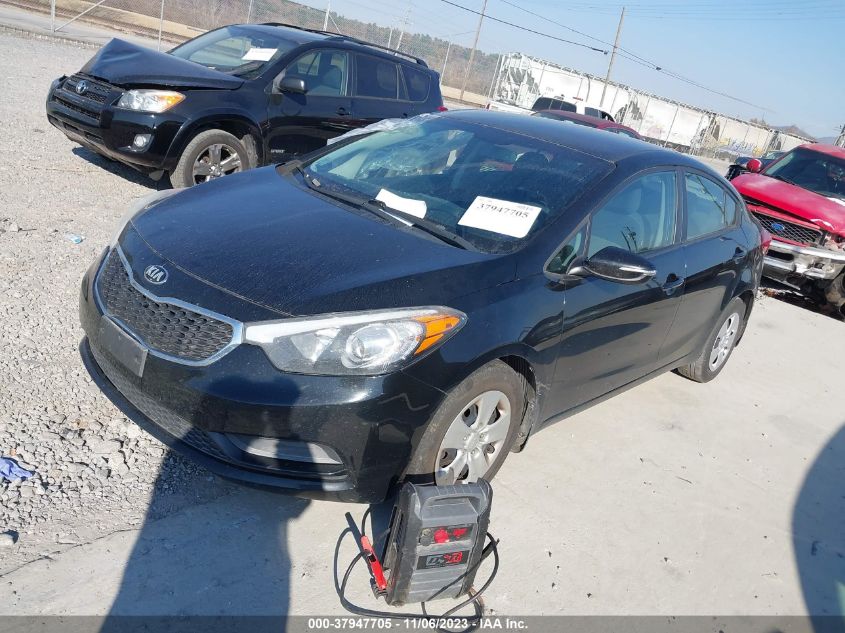 2015 KIA FORTE LX - KNAFX4A66F5378901