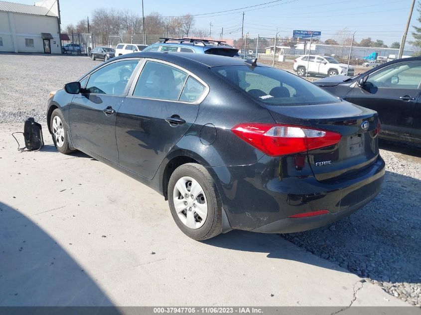 2015 KIA FORTE LX - KNAFX4A66F5378901