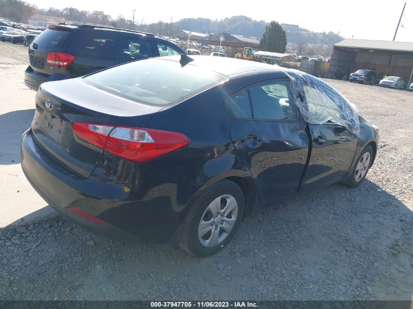 2015 KIA FORTE LX - KNAFX4A66F5378901