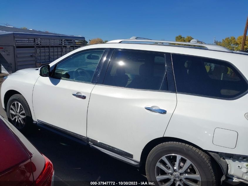 2013 NISSAN PATHFINDER SL - 5N1AR2MM5DC609006