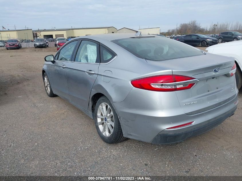 2020 FORD FUSION SE - 3FA6P0HD0LR254329