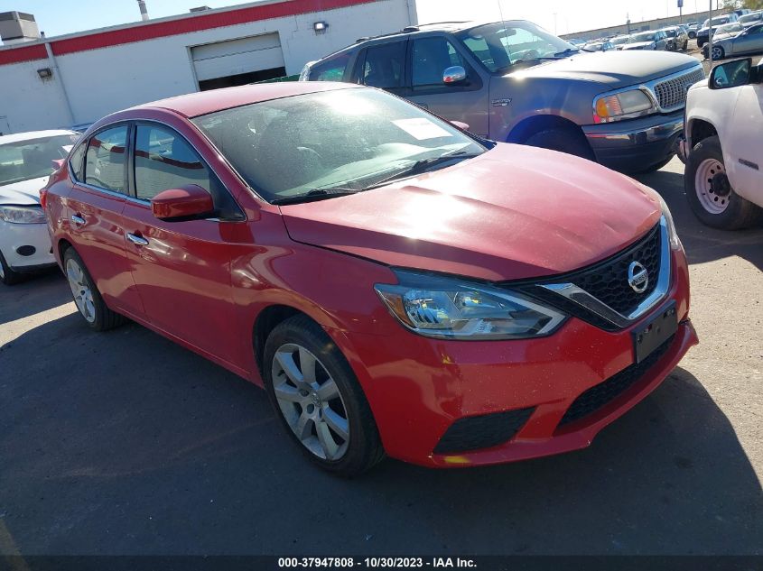 2017 NISSAN SENTRA S/SV/SR/SL - 3N1AB7AP1HL693181