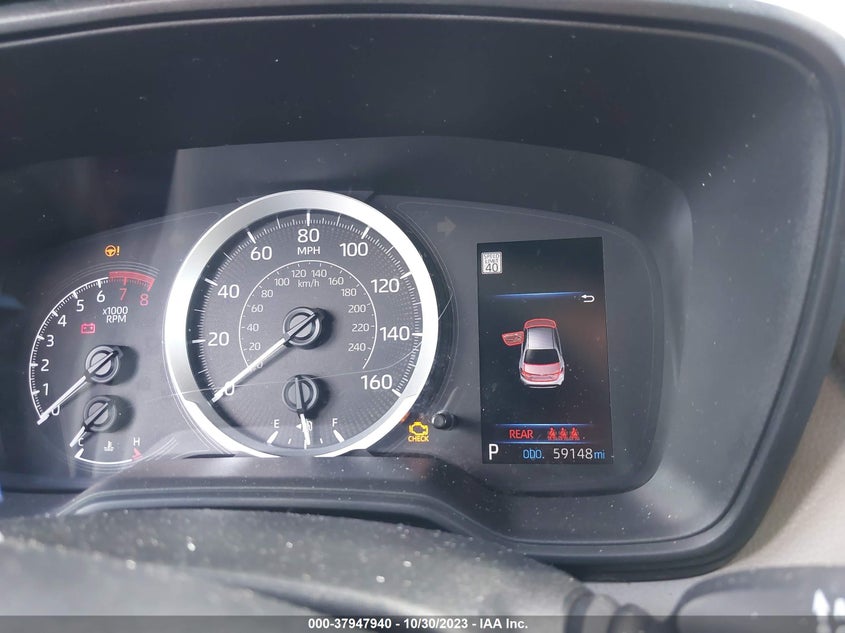 VIN 5YFEPMAE2MP185909 2021 TOYOTA COROLLA LE