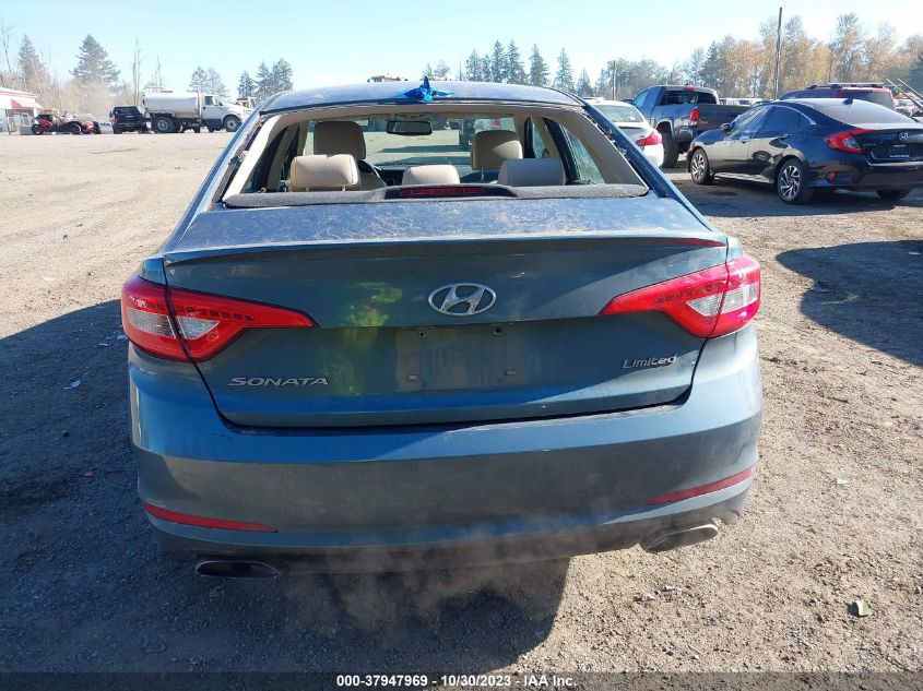 2017 HYUNDAI SONATA LIMITED - 5NPE34AF0HH475394