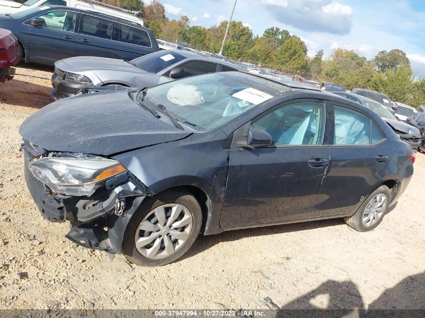 2016 TOYOTA COROLLA LE - 2T1BURHE7GC586066