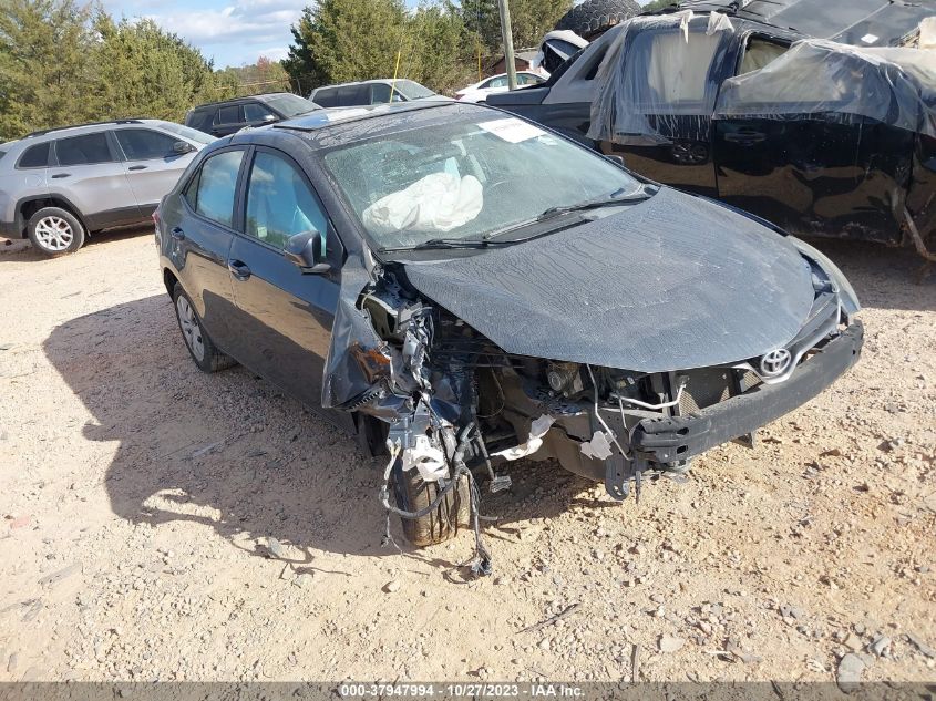 2016 TOYOTA COROLLA LE - 2T1BURHE7GC586066