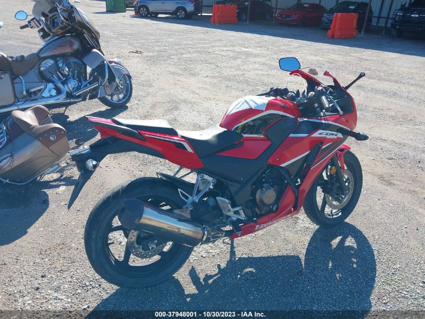 2017 HONDA CBR300 R - MLHNC5104H5300225