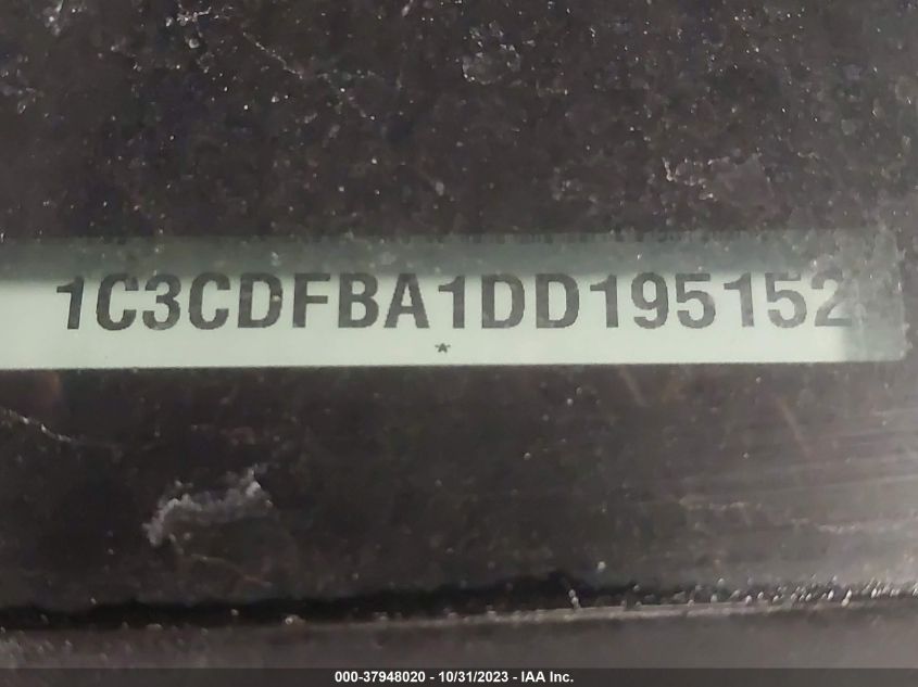 2013 DODGE DART SXT - 1C3CDFBA1DD195152