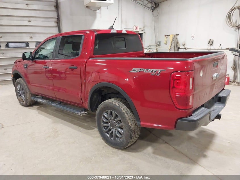 VIN 1FTER4FH3MLD77796 2021 FORD RANGER XL/XLT/LARIAT