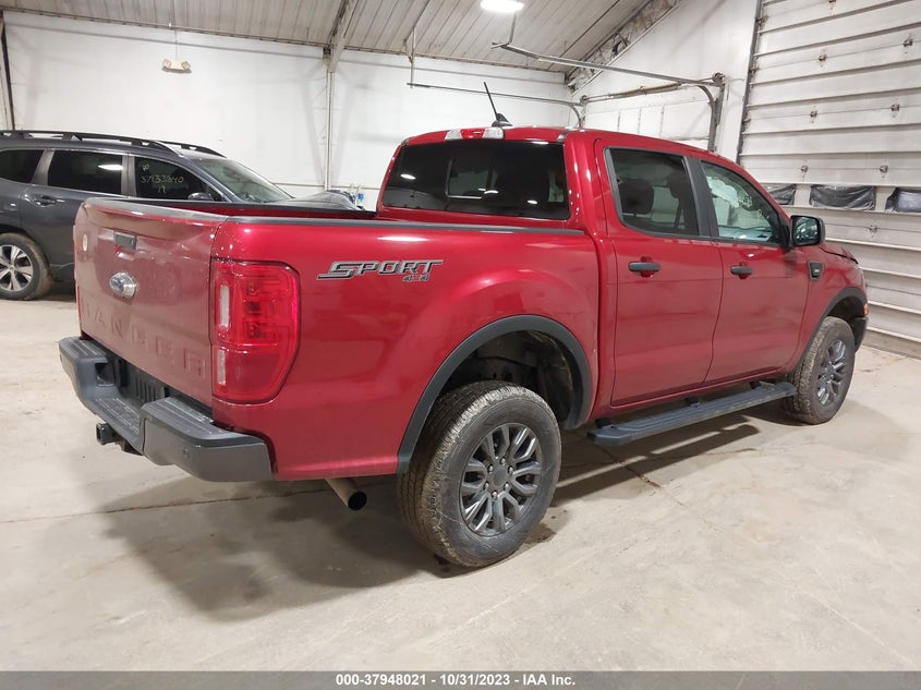 VIN 1FTER4FH3MLD77796 2021 FORD RANGER XL/XLT/LARIAT