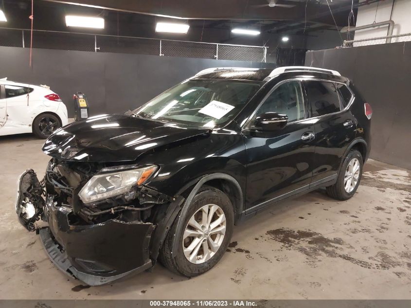 2015 NISSAN ROGUE SV - KNMAT2MV1FP584177