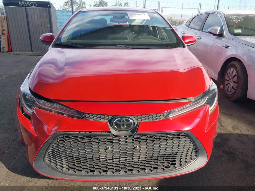 VIN 5YFEPRAE1LP014046 2020 TOYOTA COROLLA LE