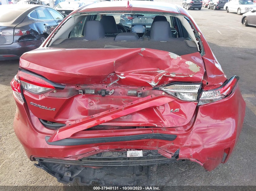 VIN 5YFEPRAE1LP014046 2020 TOYOTA COROLLA LE