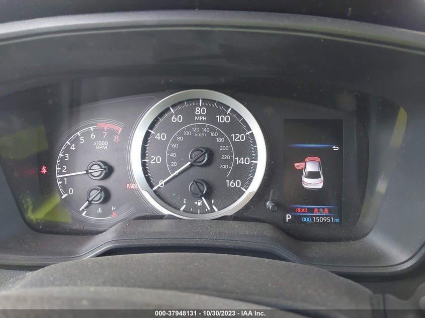 VIN 5YFEPRAE1LP014046 2020 TOYOTA COROLLA LE