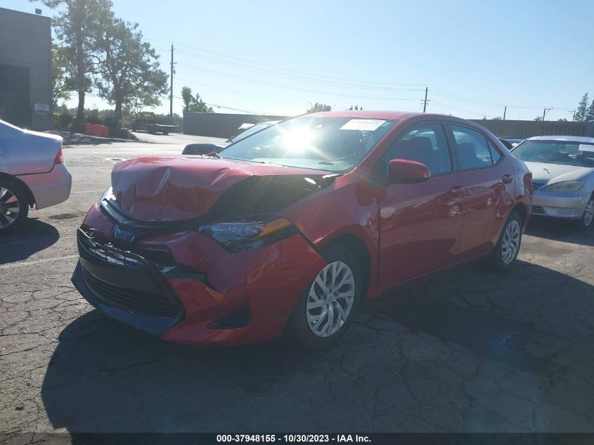 2019 TOYOTA COROLLA LE - 5YFBURHE9KP884773