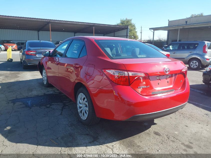 2019 TOYOTA COROLLA LE - 5YFBURHE9KP884773