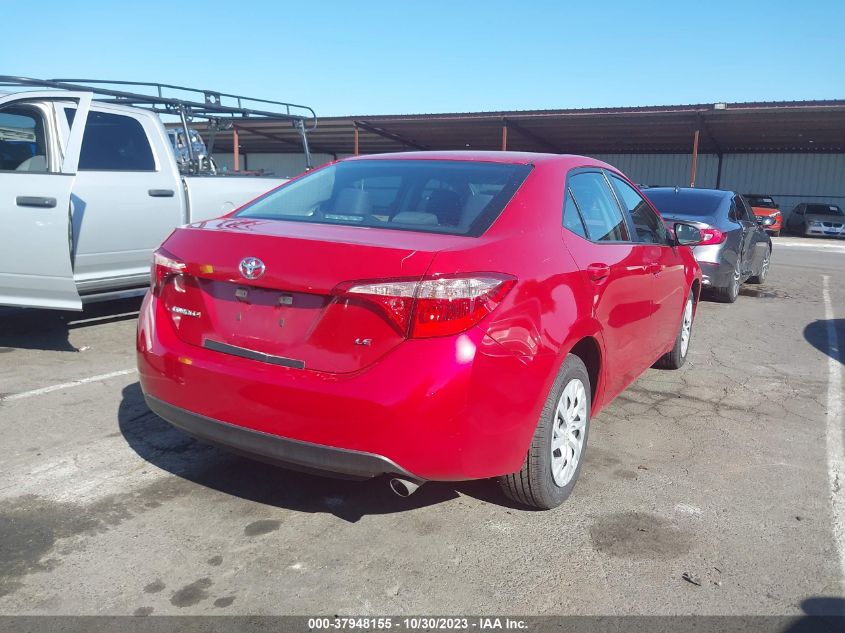 2019 TOYOTA COROLLA LE - 5YFBURHE9KP884773