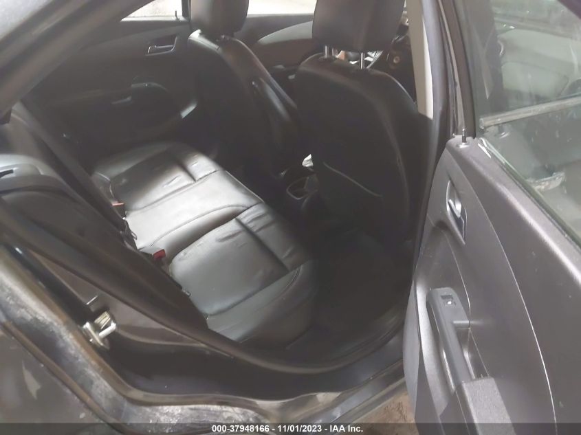 2016 CHEVROLET SONIC LTZ - 1G1JE5SB9G4137256